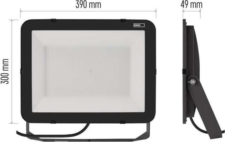 Produktbild Emos LED Flutlicht PROFI, 200W neutralweiss (22000 lm, IP65)