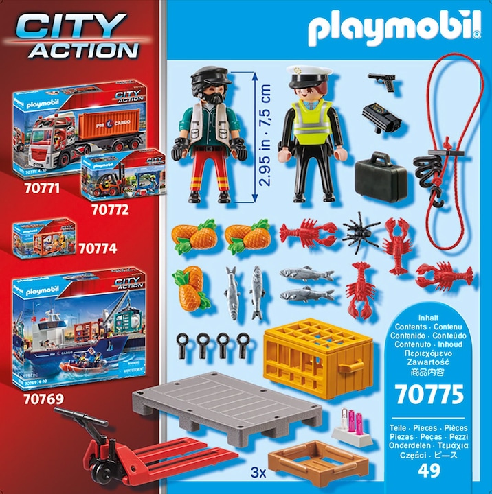 Produktbild Playmobil Zollkontrolle (70775, Playmobil City Action)