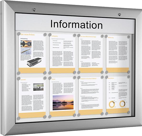 Produktbild Schaar-Design Schaukasten (Wandtafel, 80 x 102.5 cm)