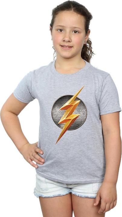 Immagine prodotto Justice League Movie Flash Emblem Maglietta Ragazze (140, 146)