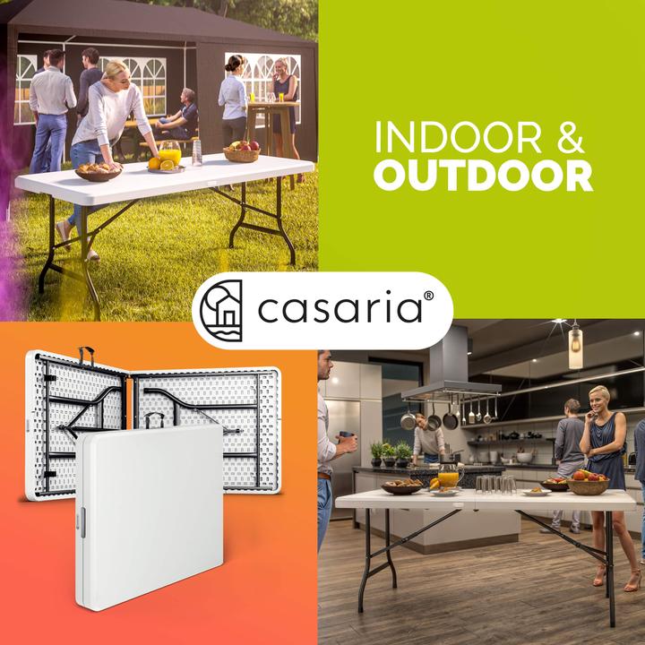 Actual product image Casaria Folding table