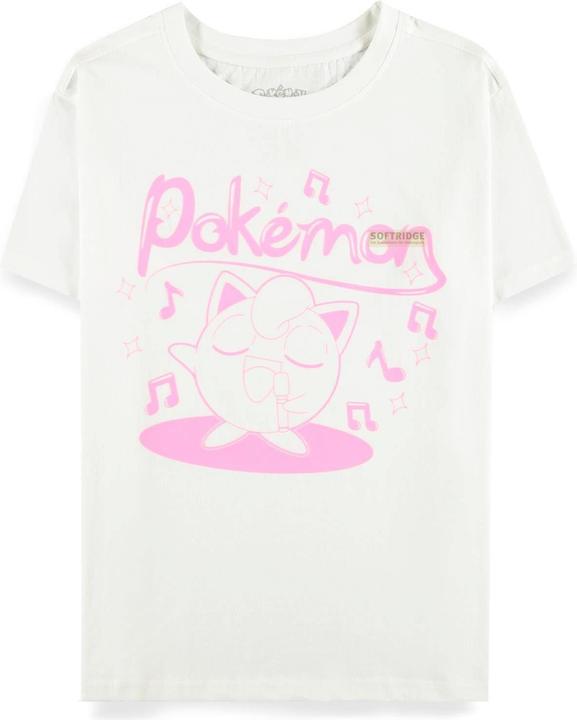 Image du produit Pokémon Jigglypuff Sing T-shirt à manches courtes pour femme (L)