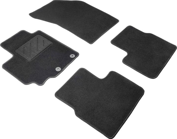 Walser Tapis de sol pour Suzuki Swift BJ 09/2010 - aujourd'hui (2 tapis avant + 2 tapis arrière)