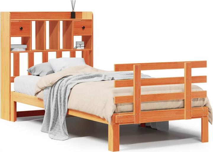 VidaXL Letto in legno massiccio Letto in legno Letto matrimoniale