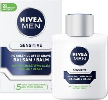 Produktbild NIVEA Men Sensitive (M) asb 100ml (Aftershave Balsam, 100 ml)