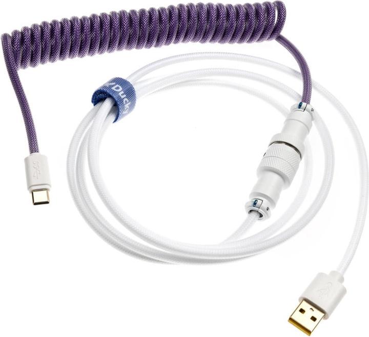 Ducky Premicord Creator Spiralkabel, USB Typ C auf Typ A (1.80 m, USB 2.0)