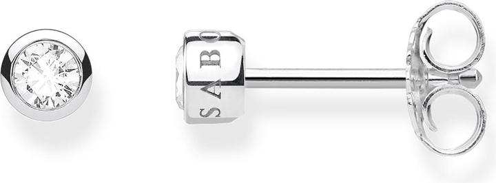 Image du produit Thomas Sabo Boucles d'oreilles cloutées en pierre blanche (Argent)