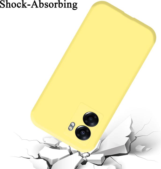 Actual product image Cadorabo TPU Liquid Silicone Case Cover for Oppo A57 5G / A77 5G / Realme V23 (Oppo A57 5G, Oppo A77 5G, Realme V23 5G)