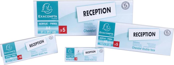 Produktbild Exacompta Tischnamenschilder