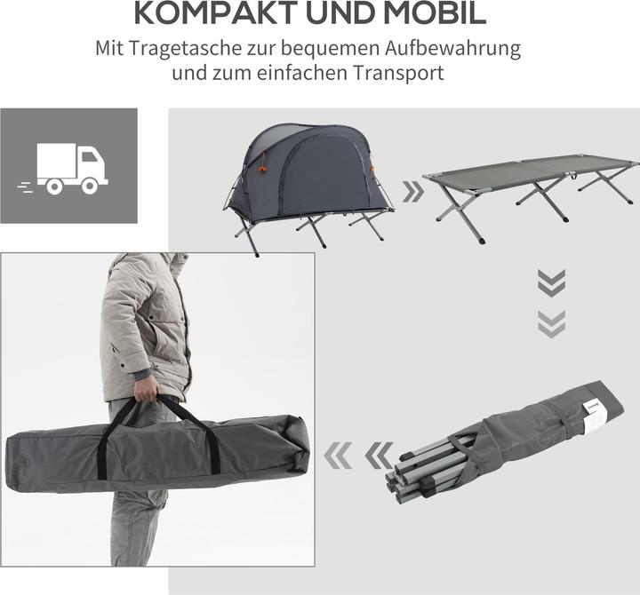 Produktbild Outsunny Feldbett mit Luftmatratze