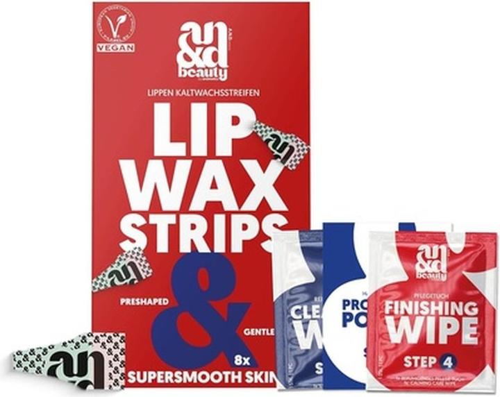 Image du produit A.N.D. beauty Lip Wax Strips Set (8 x)