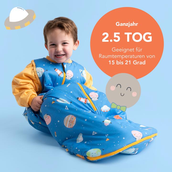 Image du produit Schlummersack Gigoteuse bébé toutes saisons - 2.5 TOG (80 cm, 2.5 TOG, Toute l'année)