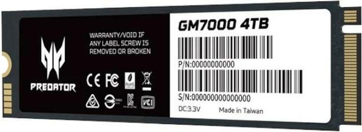 Productafbeelding Acer Harde schijf GM-7000 4 TB SSD (4000 GB, M.2 2280)