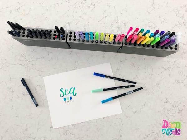 Produktbild Tombow Stiftebox (Black, Clear, 108 x)