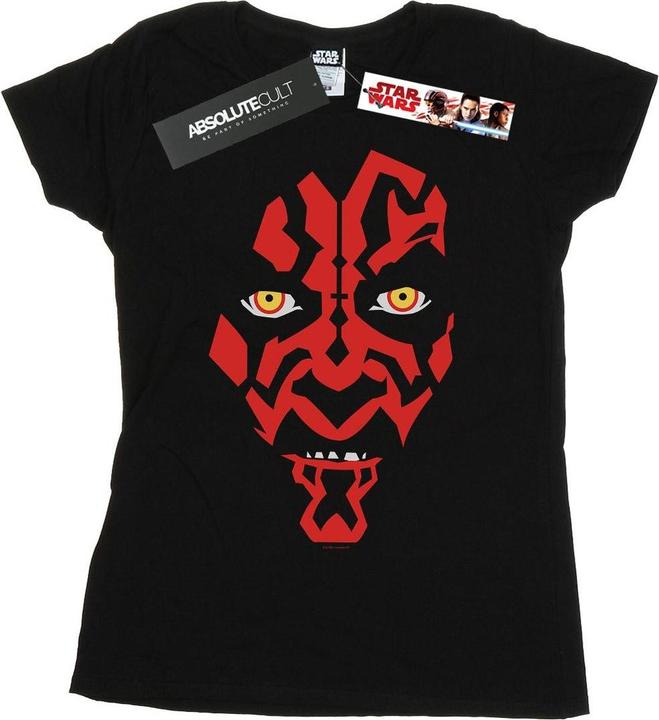 Immagine prodotto Star Wars Darth Maul Face Maglietta Donna (L)