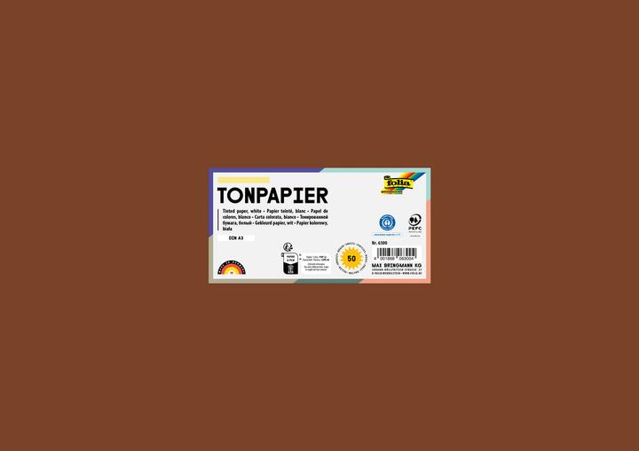 Produktbild Folia Zeichenpapier farbig Format A3 (130 g/m², 50 x)