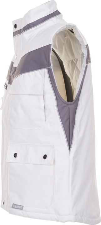 Produktbild Planam unisex Winterweste PLALINE weiss, zink Grösse XS (XS)