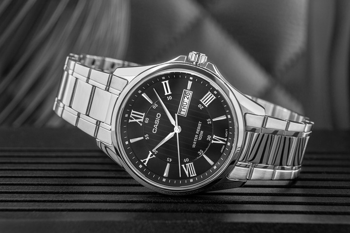 Actual product image Casio MTP-1384D-1AVDF Herrenuhr + BOX