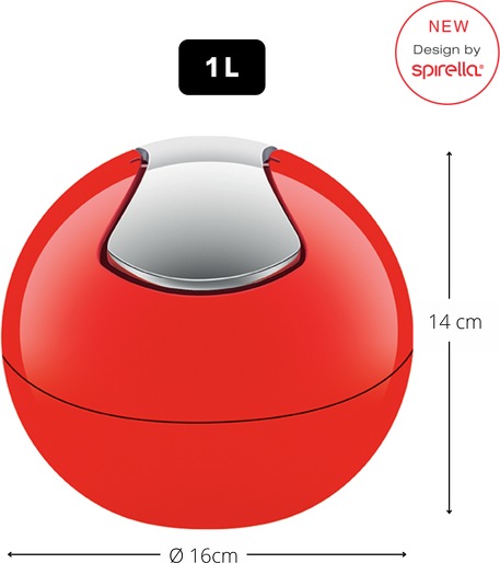 Produktbild spirella Bowl Tischabfallbehälter (1 l)