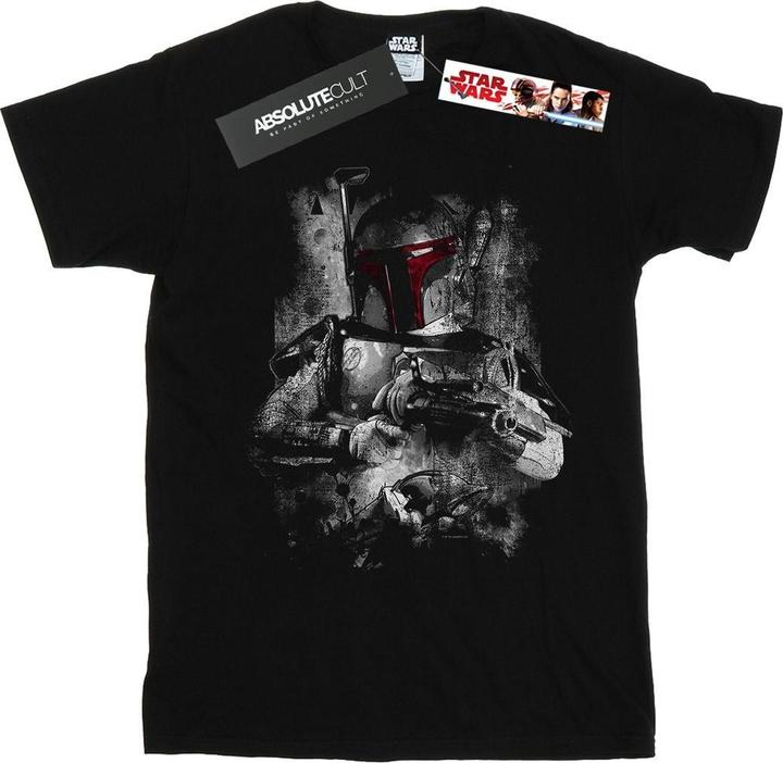 Produktbild Star Wars Boba Fett Distressed TShirt Jungen (116)