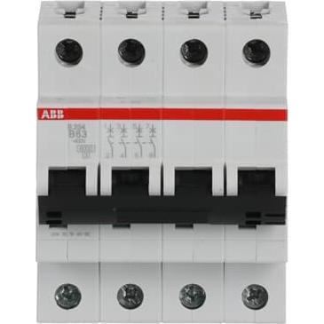 Thumbnail - ABB, Schutzschalter, S204-B63 Sicherungsautomat 63A pro M compact 4-polig
