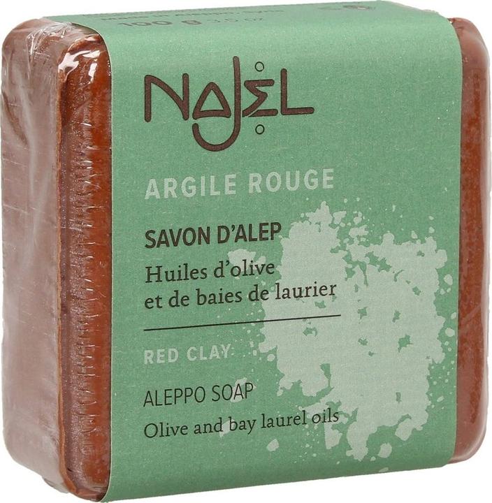 Produktbild Najel Rote Tonerde (Hartseife, 100 g)
