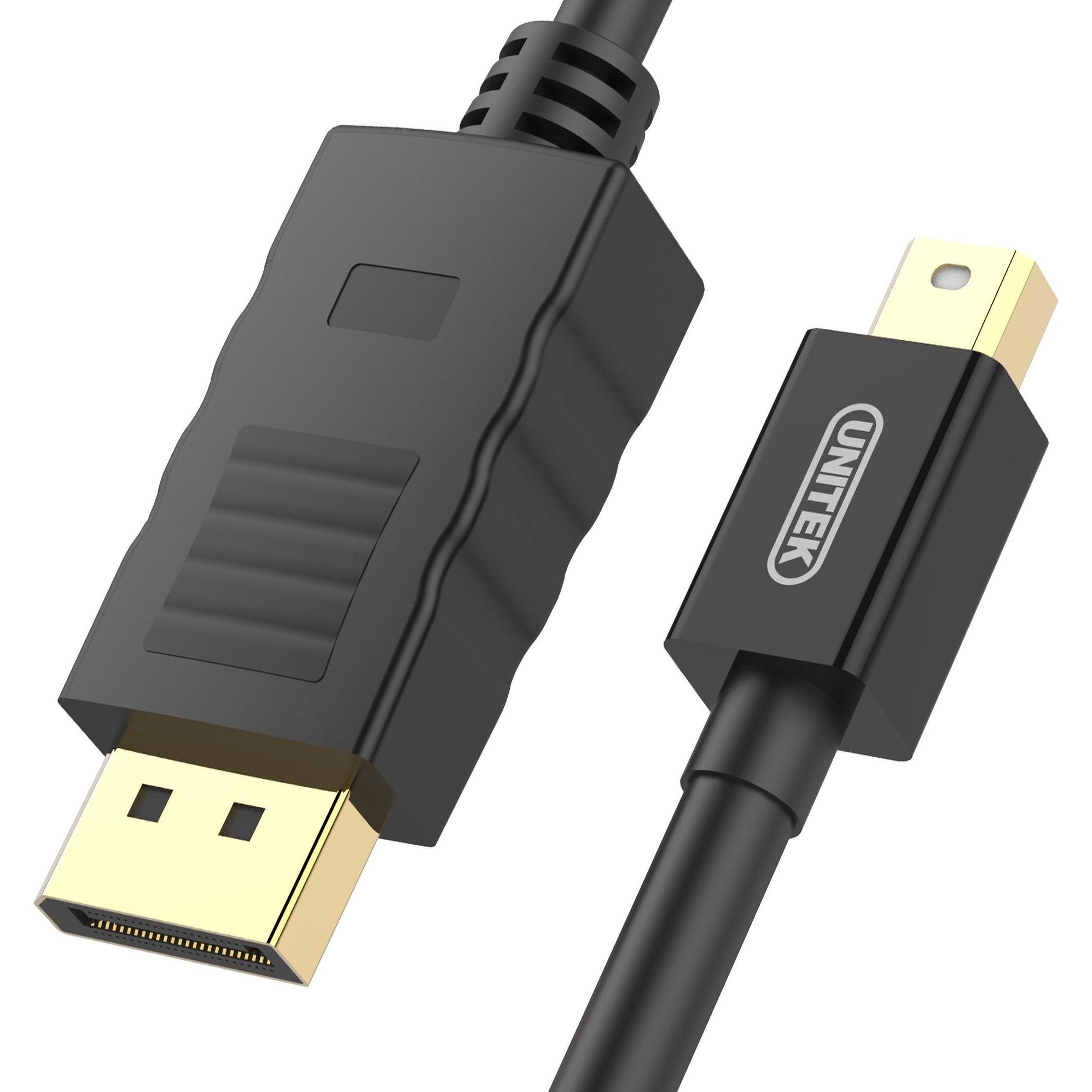 Thumbnail - Unitek Y-C612BK DisplayPort-Kabel (3 m, DisplayPort), Video Kabel