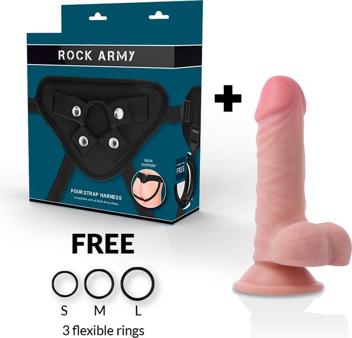 Produktbild Rock Army ROCKARMY - HARNESS + DUAL DENSITY PANZER 17 CM -O- 4.46 CM