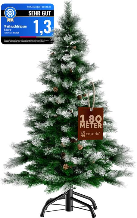 Actual product image Casaria Weihnachtsbaum (180 cm)
