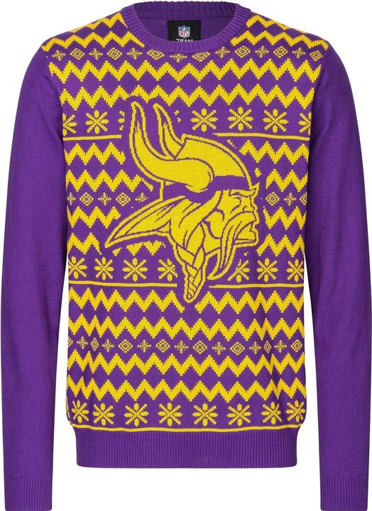 Actual product image Foco NFL Winter Sweater Knit Sweater Minnesota Vikings - S (S)