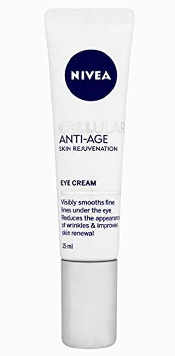 Image du produit NIVEA Hyaluron Cellular Filler + Firms Crème anti-rides sous les yeux 15Ml (Soin des yeux Sérum, 15 ml, Journée)