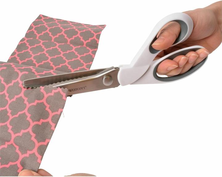 Immagine prodotto Westcott Forbici Contour Softgrip bianco-grigio 24,0 cm (24 cm)