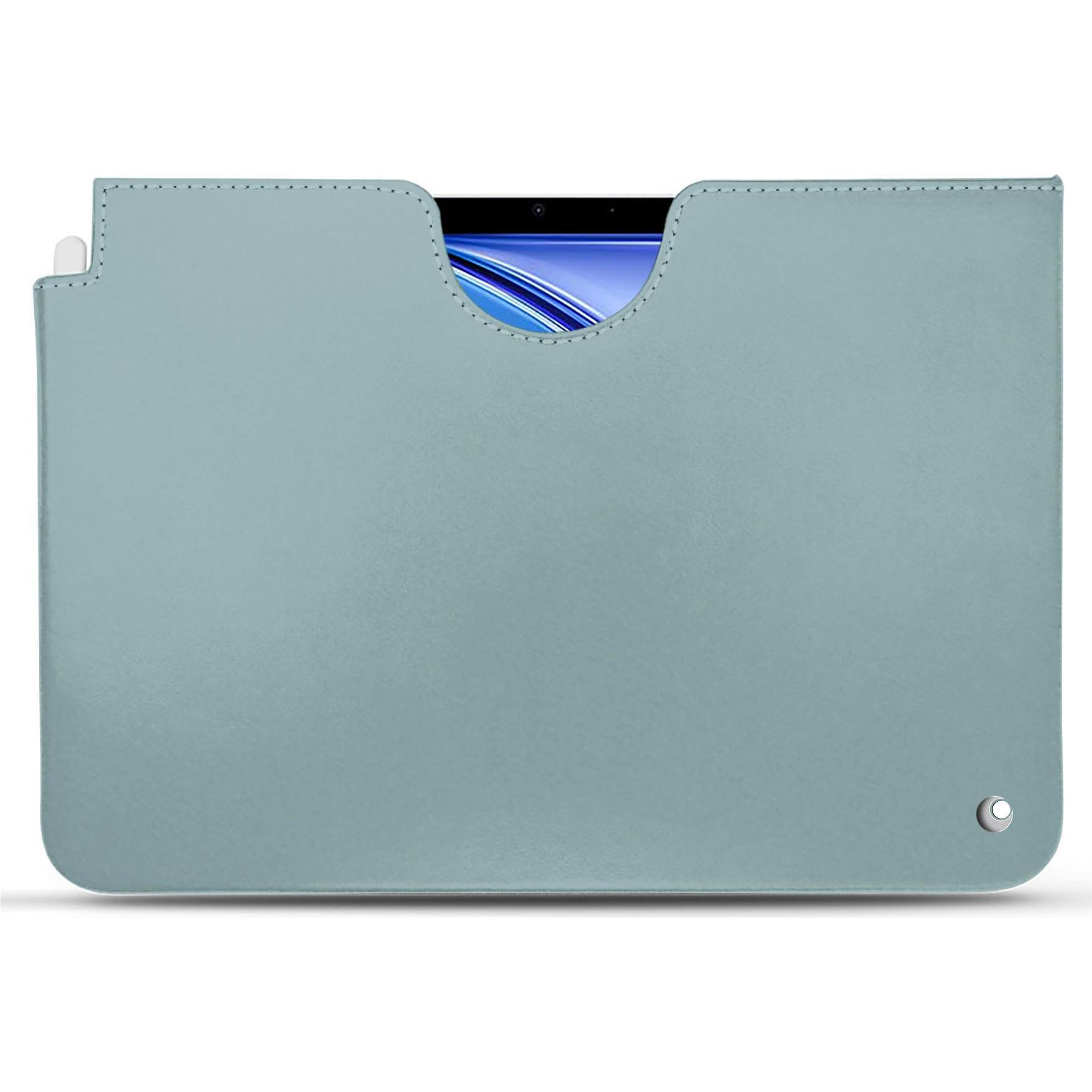Noreve Lederschutzhülle (iPad Air 2020 (4. Gen), iPad Air 2022 (5. Gen)), Tablet Hülle, Blau