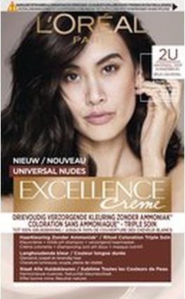 Produktbild L'Oréal Paris L'Oreal Paris Excellence Universal Nudes 3u - Universal Dunkelbraun - Permanente Haarfarbe