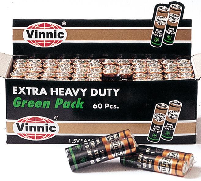 Produktbild Vinnic Batterie Micro SUM 4 (60 Stück VE) AAA