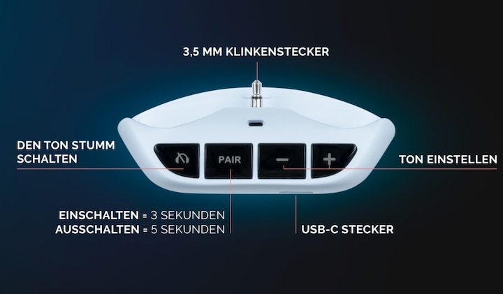 Produktbild Bigben BT Audio-Adapter (PS5)