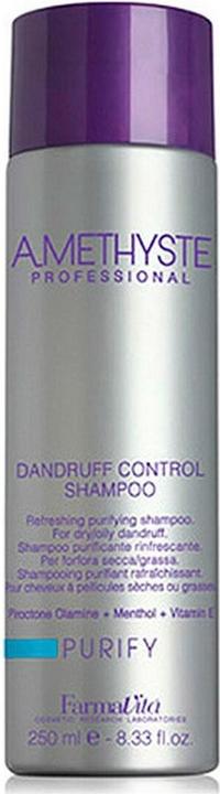 Image du produit Farmavita Shampooing antipelliculaire Amethyste Purify Capacité : 250 ml (250 ml, Shampoing liquide)