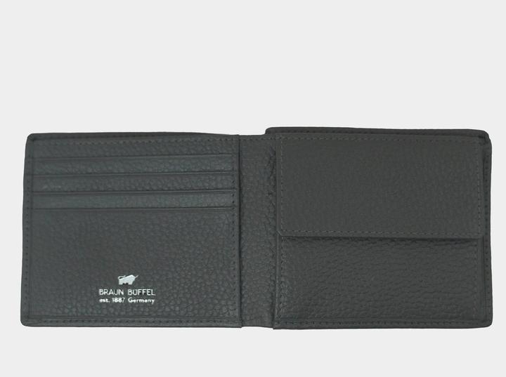 Actual product image Braun Büffel Theo wallet RFID protection leather 11 cm