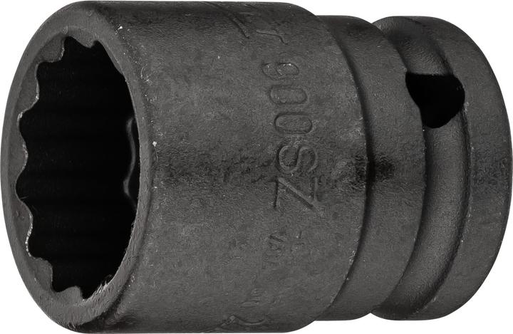 Produktbild HAZET Schlag-, Maschinenschrauber Steckschlüsseleinsatz ∙ Doppelsechskant 900SZ-22 ∙ Vierkant12,5 m… (22 mm)