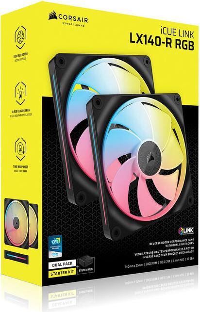 Immagine prodotto Corsair LX140-R (140 mm, 2 x)