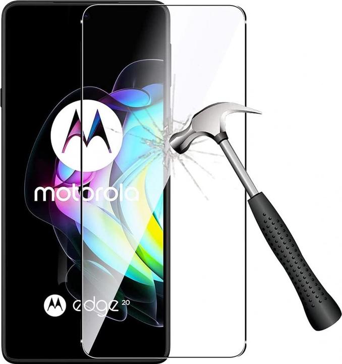 Produktbild Screenguard Motorola Edge 20 Panzerglas Schutzfolie Case Friendly Design (1 Stk., Motorola Edge 20)