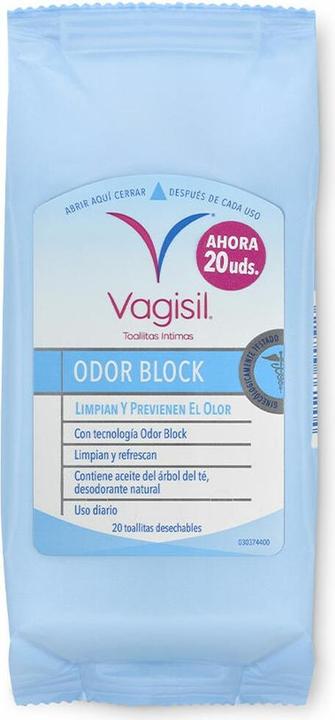 Immagine prodotto Vagisil Vaginesil Toallitas Intimas 10 Unidades (Salviette intime, 300 g)