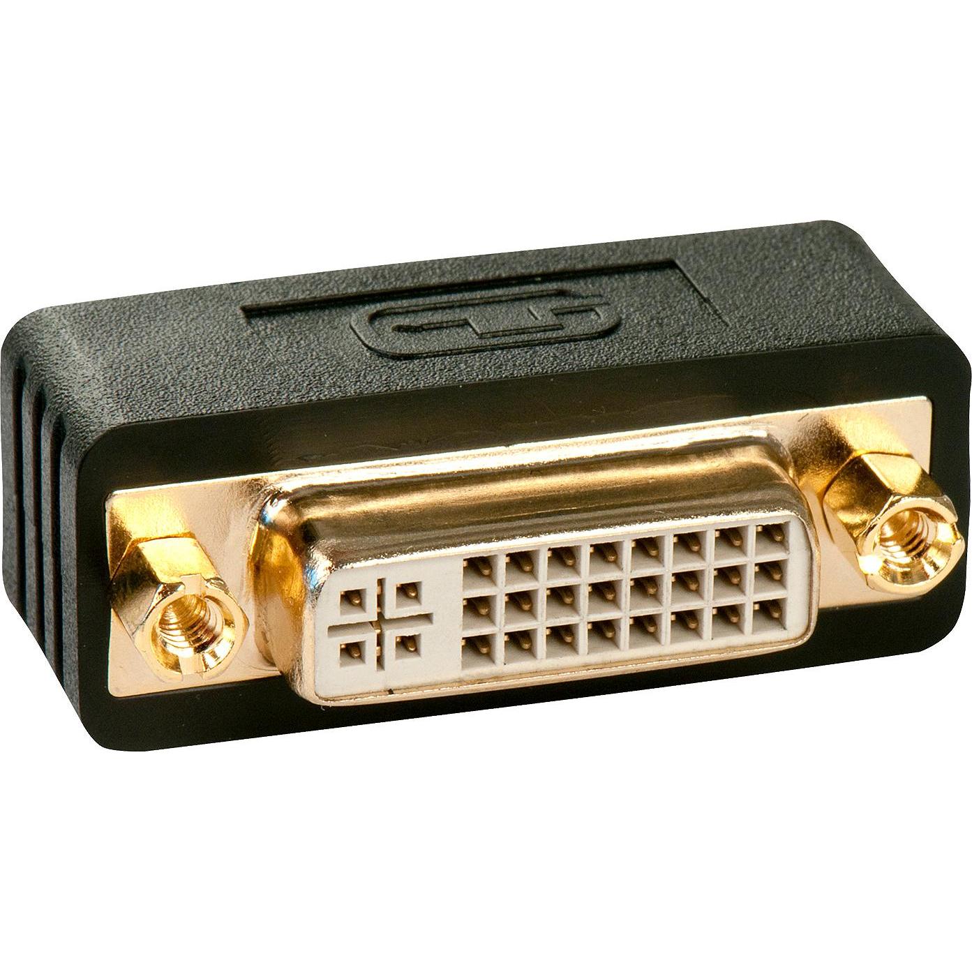 Thumbnail - Lindy DVI-I Port Saver (DVI), Data + Video Adapter, Schwarz