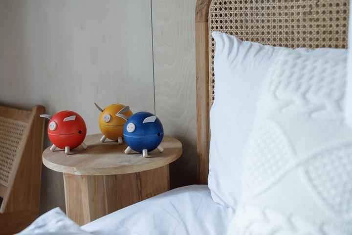 Actual product image Plantoys Piggy bank yellow