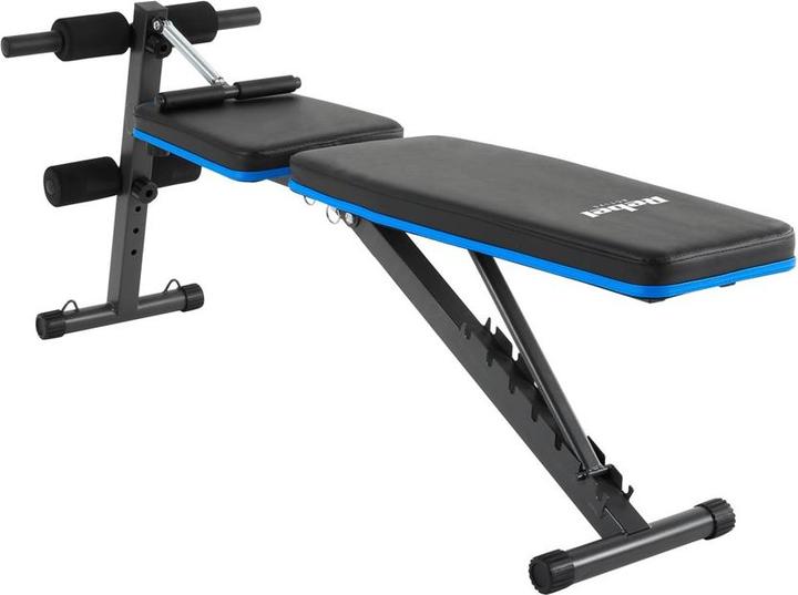 Actual product image Rebel Inclined training bench with leg lock and elasticated straps ACTIVE