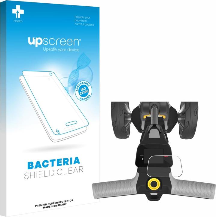 upscreen Schutzfolie für PowaKaddy CT6 2025 Displayschutz Displayschutzfolie Folie Klar antibakteriell