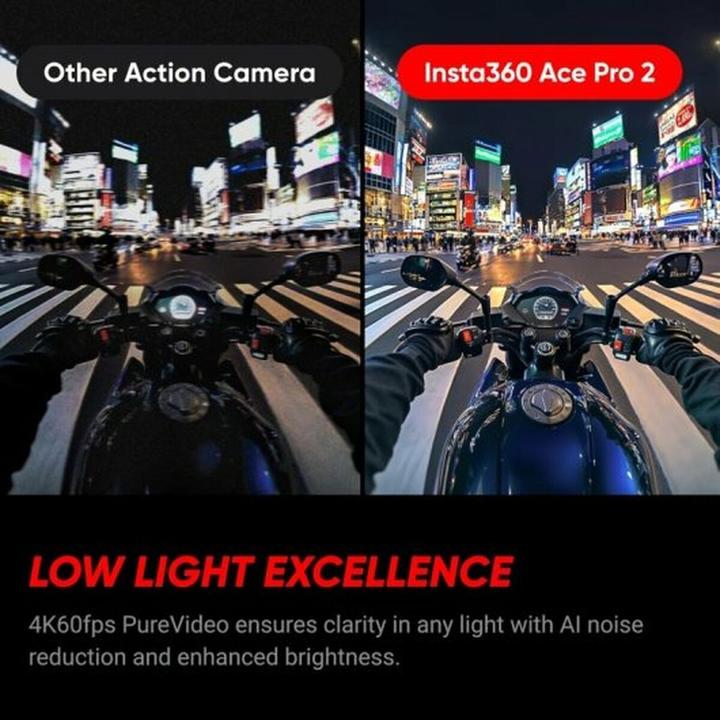 Actual product image Insta360 Ace Pro 2 Dual Battery Bundle (30p, Bluetooth, Wi-Fi)