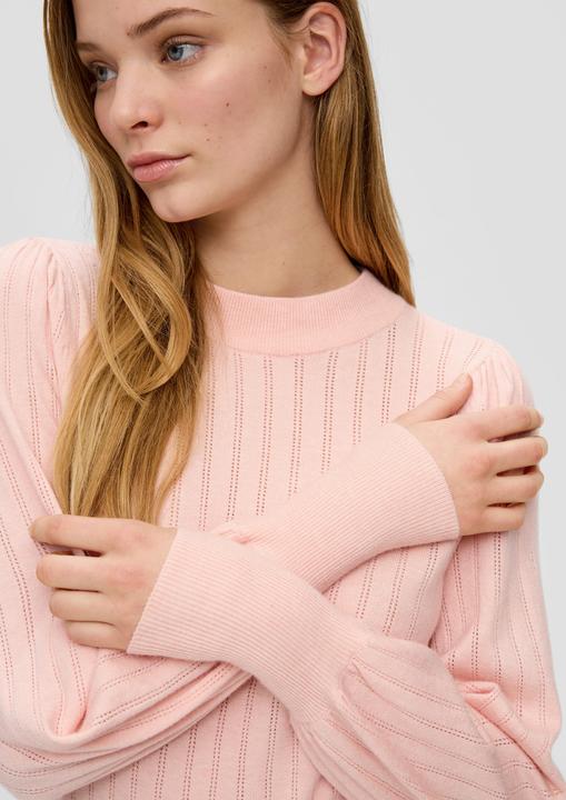 Image du produit s.Oliver Strickpullover Strickpullover mit Ajourmuster (XXL)