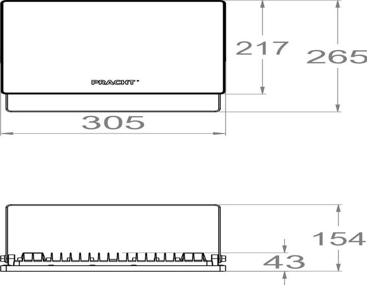 Image du produit Pracht Projecteur à LED (6500 lm, IP65)