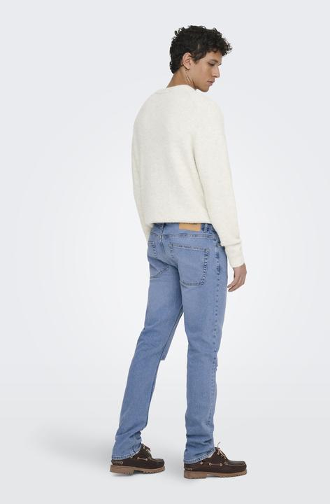 Produktbild Only & Sons ONSLOOM Mid Rise Slim Fit Jeans Slim Fit Jeans (W30/L30)